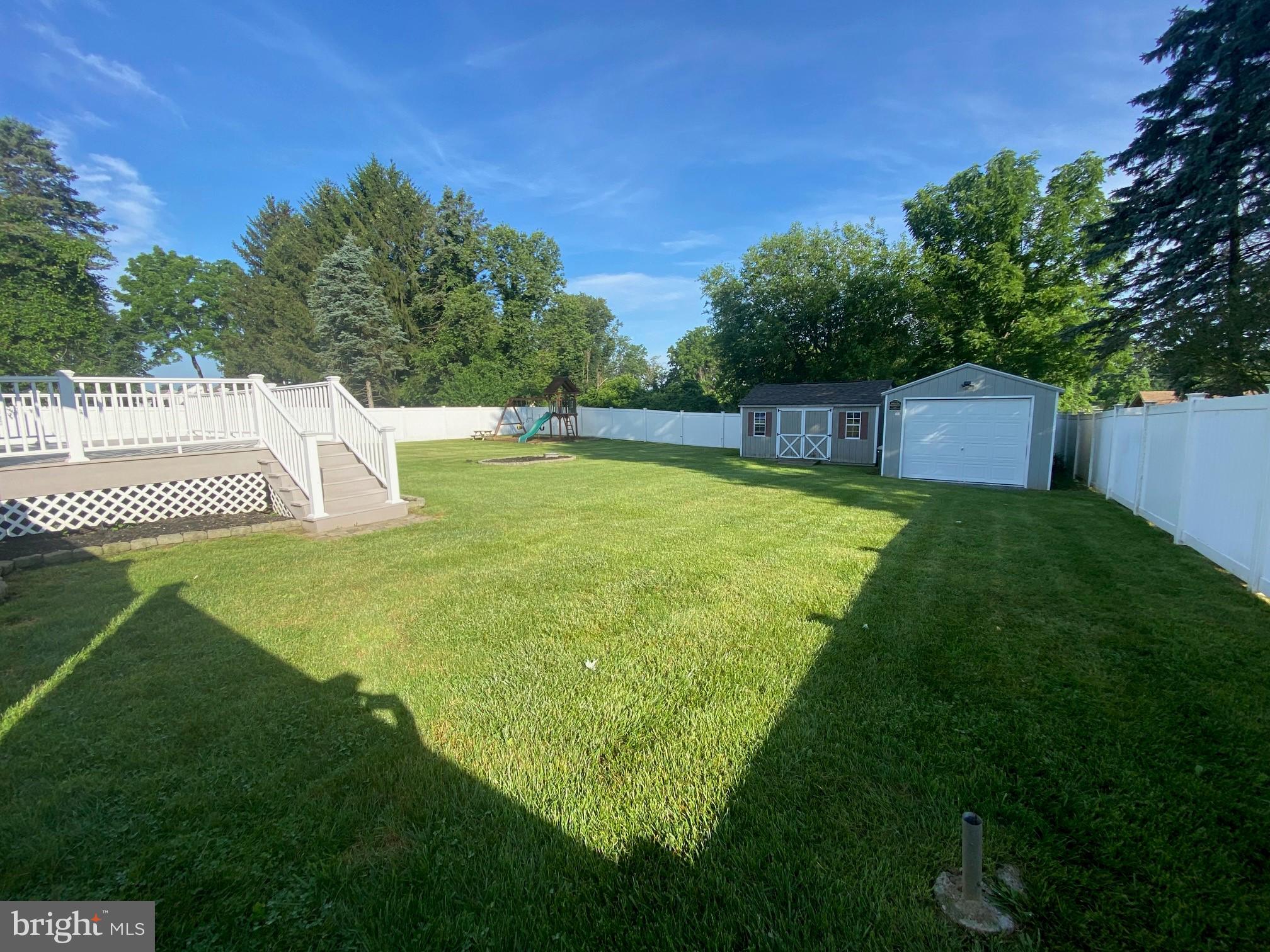 490 Snyder Road Reading, PA 19605 - Photo 25 of 32 Fenced Rear Yard