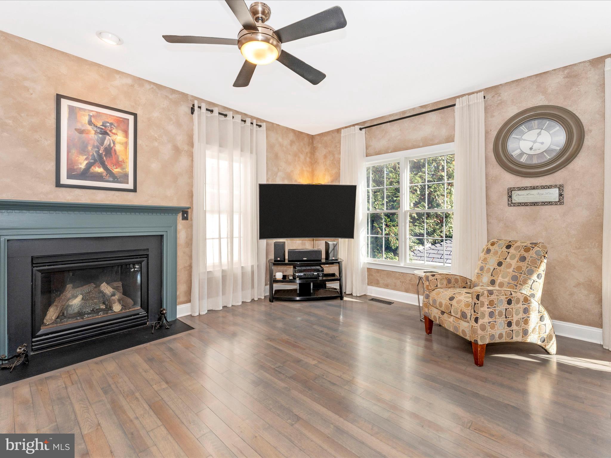 3925 Addison Woods Road Frederick, MD 21704 - Photo 20 of 90 Gas Fireplace w/ Slate Surround