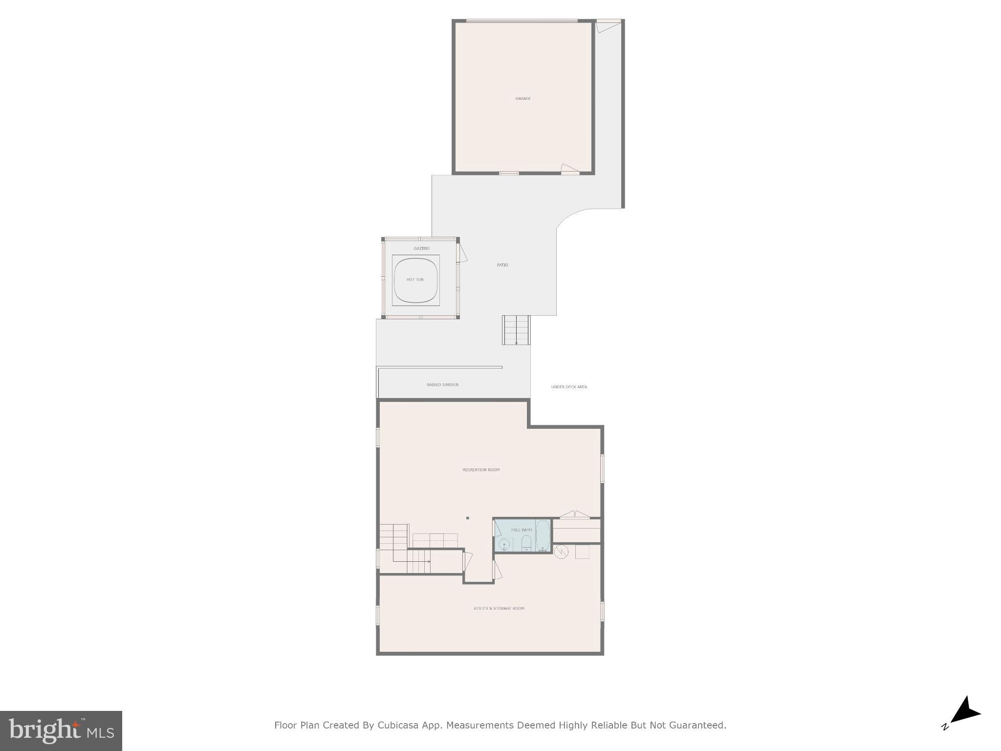 3925 Addison Woods Road Frederick, MD 21704 - Photo 89 of 90 Lower Level & Backyard Floor Plan for Reference