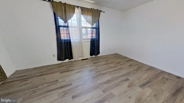 wooden floor in an empty room
