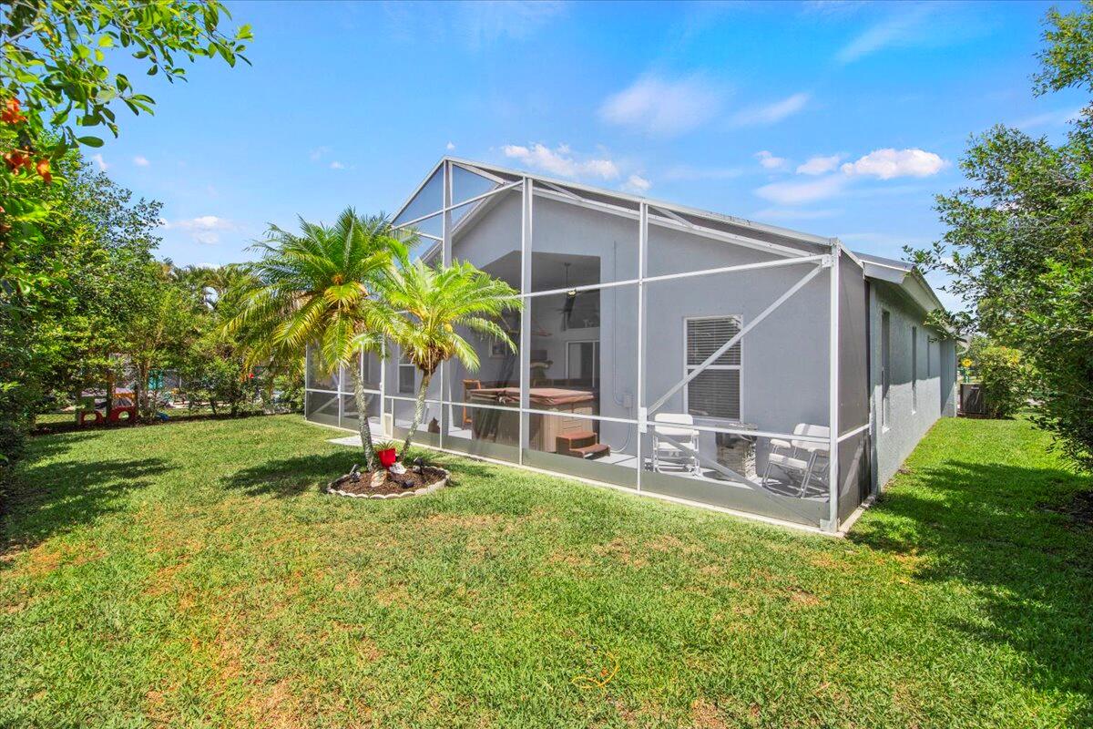 2776 Southwest Riviera Road Stuart, FL 34997 - Photo 3 of 62 Fenced yard has room for a pool