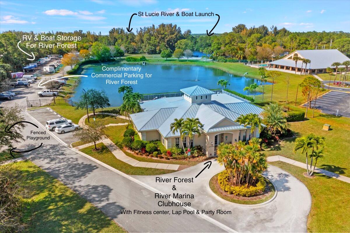 2776 Southwest Riviera Road Stuart, FL 34997 - Photo 39 of 62 River Forest Clubhouse