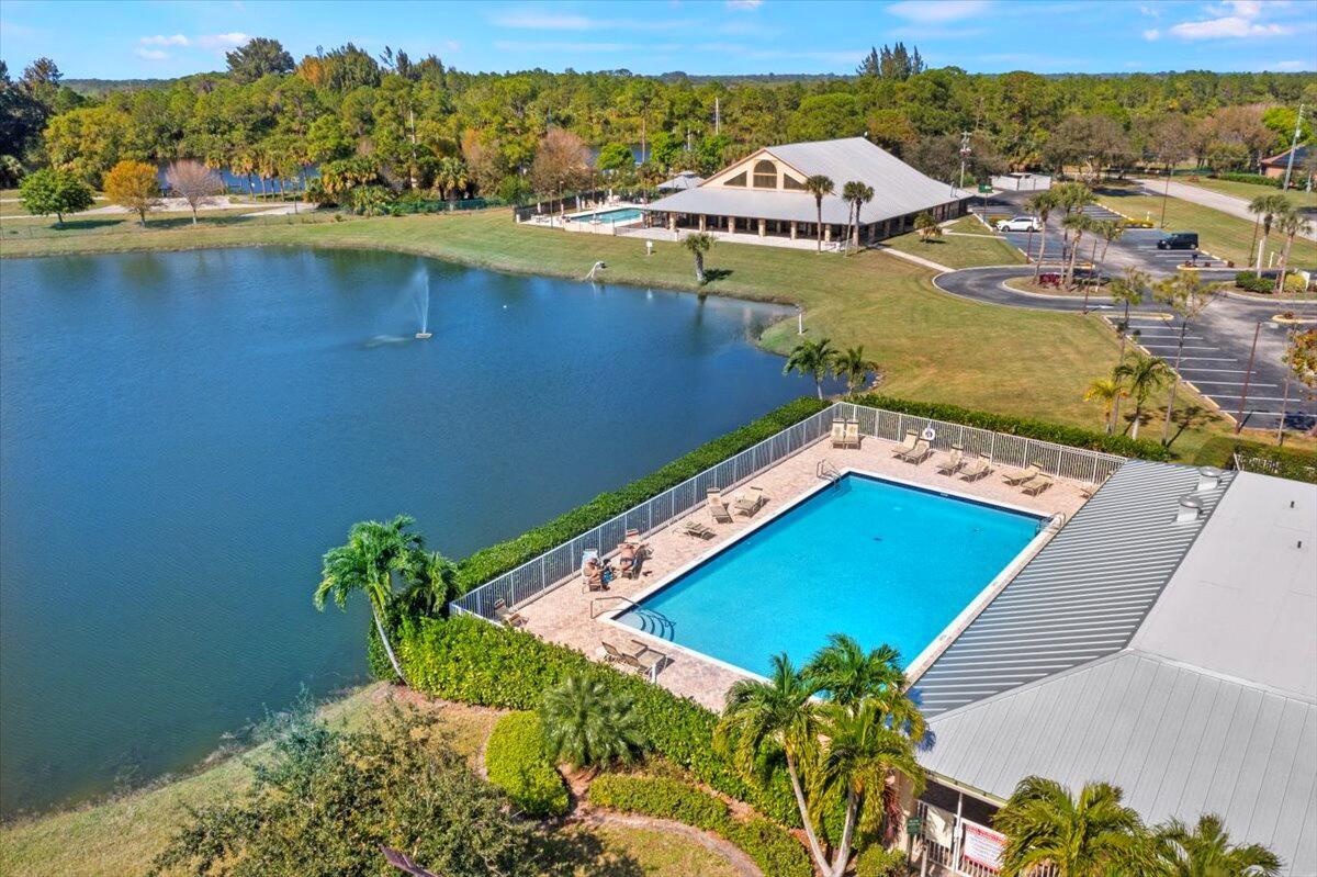 2776 Southwest Riviera Road Stuart, FL 34997 - Photo 40 of 62 Aerial Clubhouse Pool
