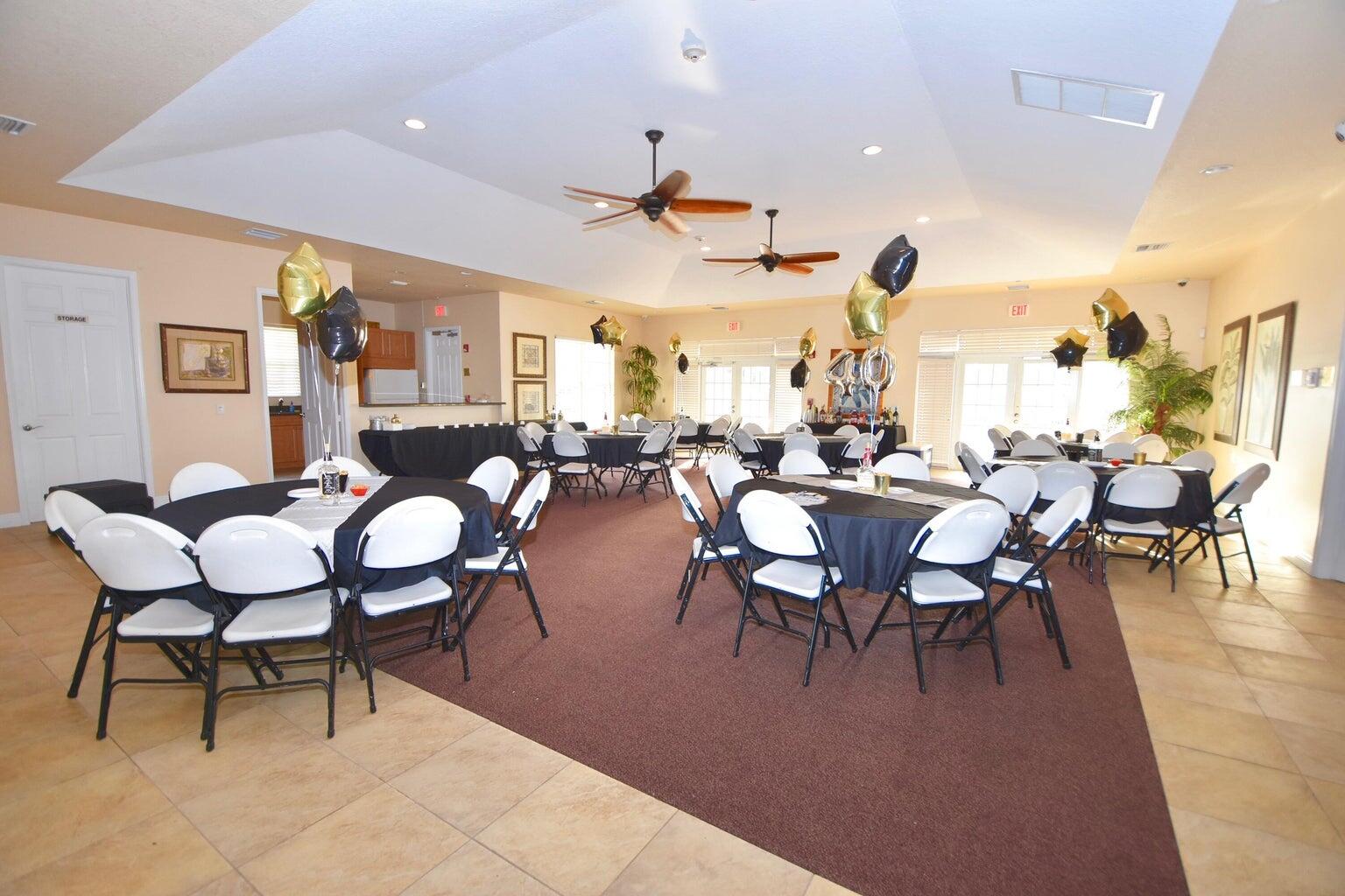 2776 Southwest Riviera Road Stuart, FL 34997 - Photo 53 of 62 Clubhouse Party Room