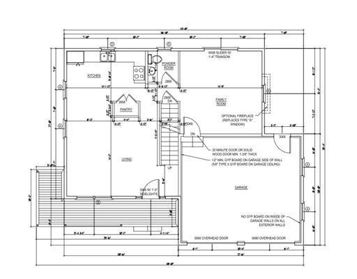 6 Reid Lane Cumberland, ME 04021 - Photo 4 of 5 1st Floor Plan.