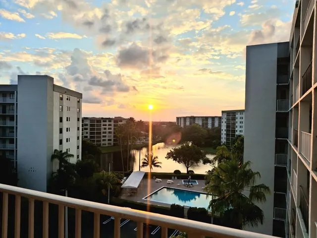 a view of a buildings