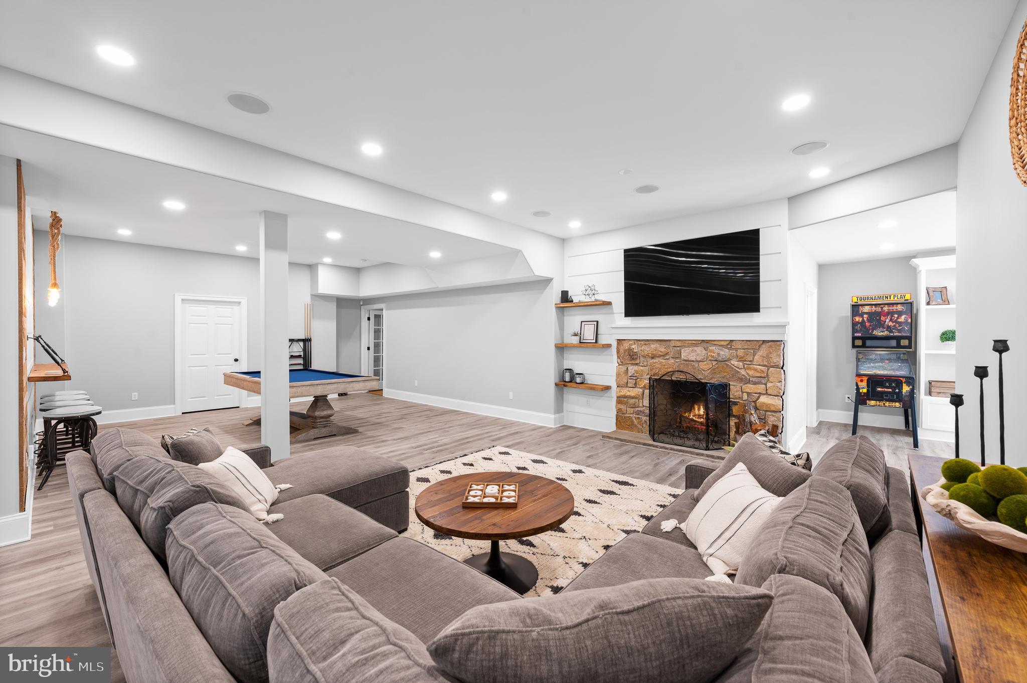 122 Old Lancaster Road Devon, PA 19333 - Photo 47 of 65 Lower Level Recreation Room