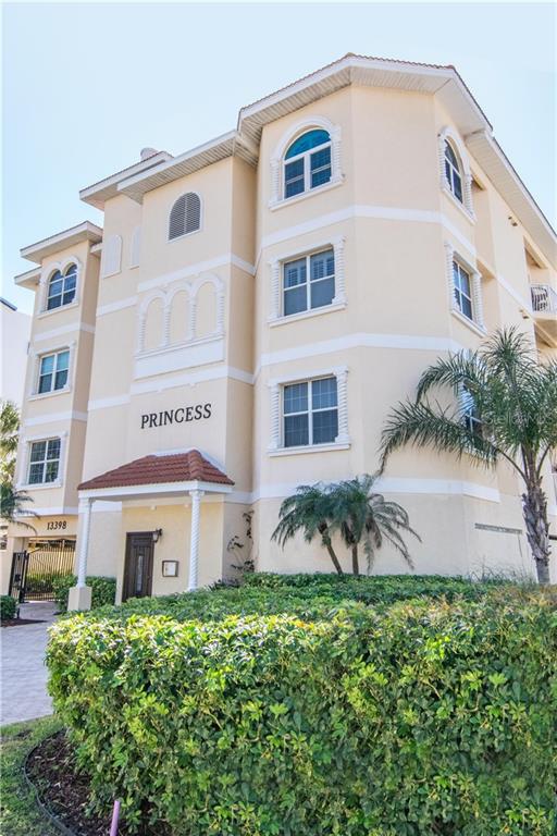 13398 Gulf Lane, Unit 301 Madeira Beach, FL 33708 - Photo 1 of 1 Exterior front - Top floor right side is unit