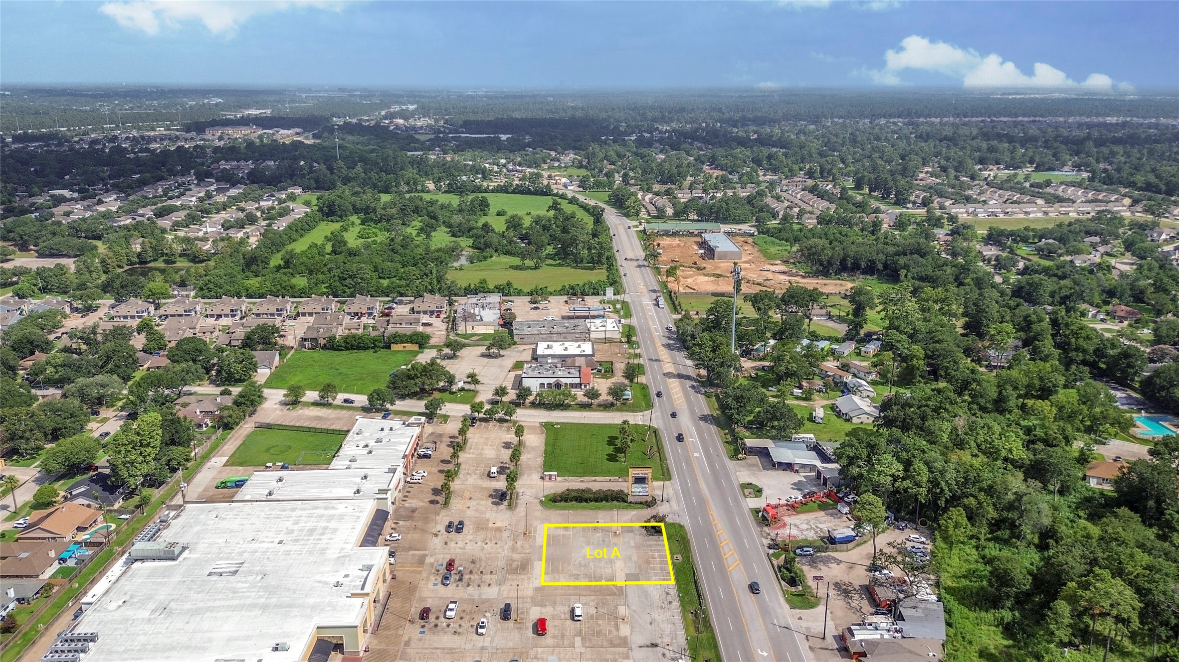 23221 Aldine Westfield Road Spring, TX 77373 - Photo 24 of 30 an aerial view of residential houses with outdoor space
