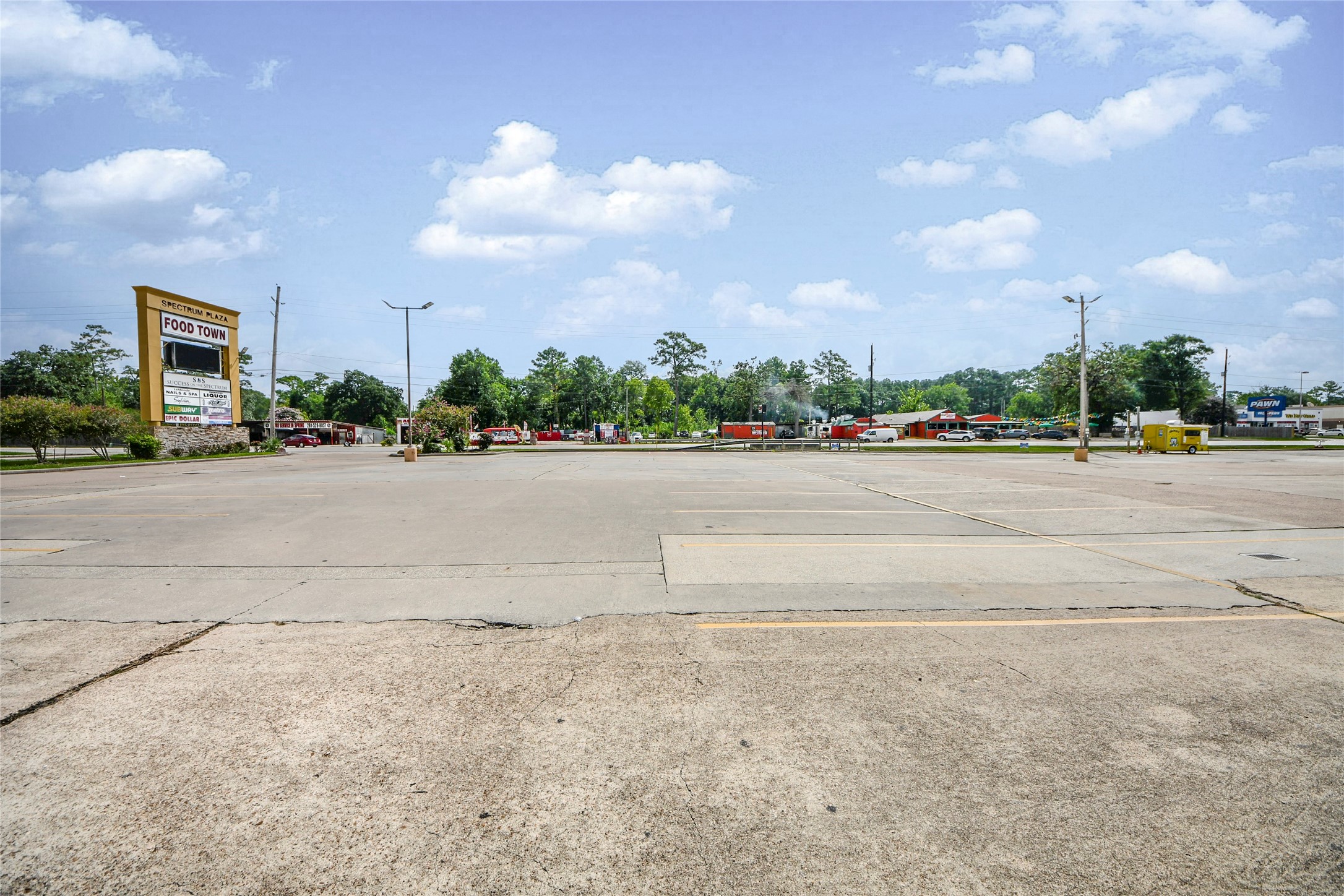 23221 Aldine Westfield Road Spring, TX 77373 - Photo 8 of 30 a backyard of a house with basket ball court and outdoor seating