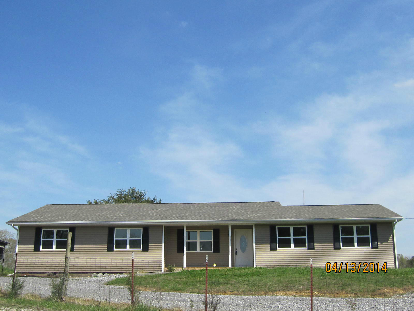 Covered front porch