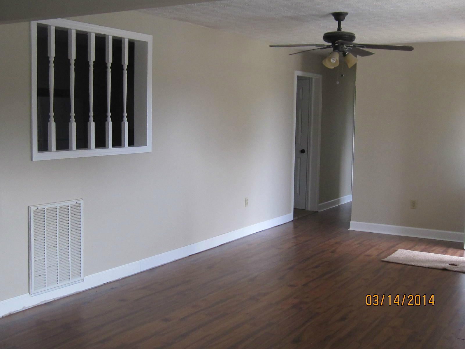 Family Room with lots of light