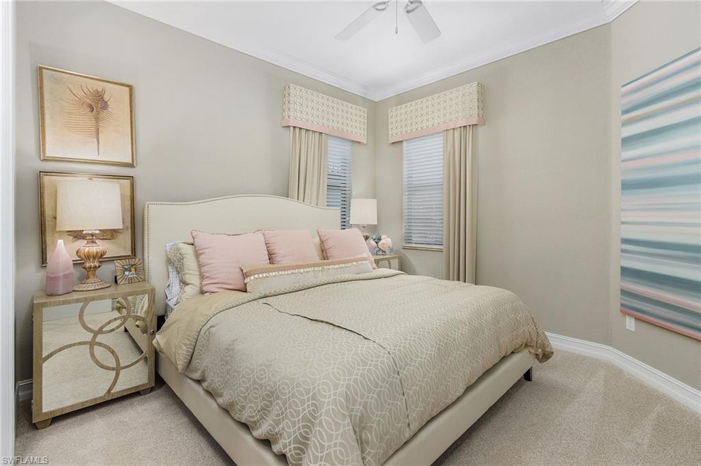 3423 Runaway Court Naples, FL 34114 - Photo 31 of 35 a bedroom with a bed and a window