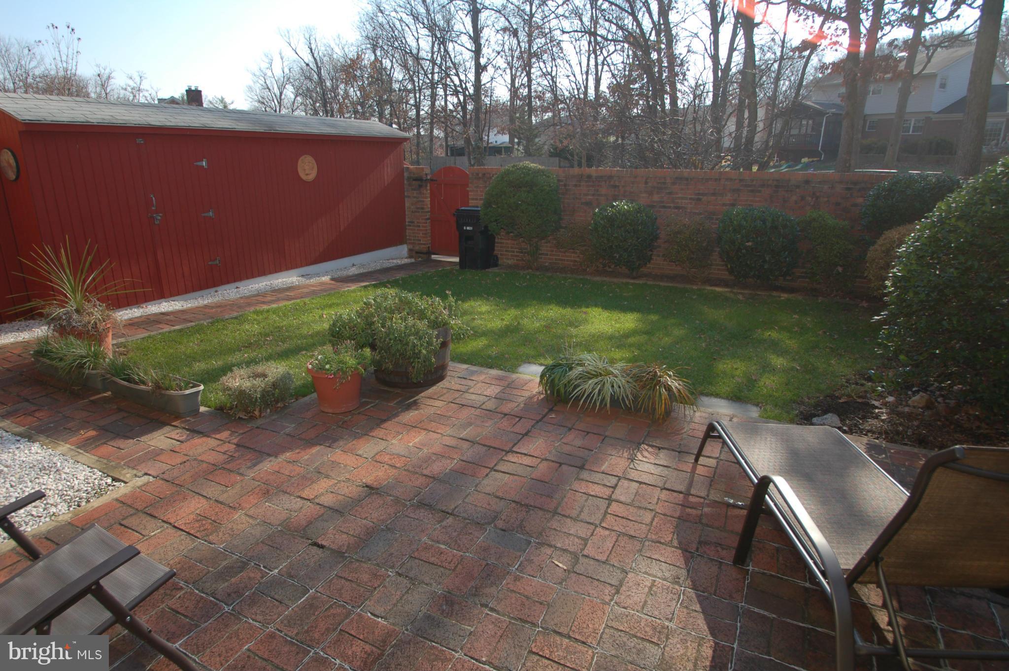8515 Lakinhurst Lane Springfield, VA 22152 - Photo 26 of 30 Brick Patio