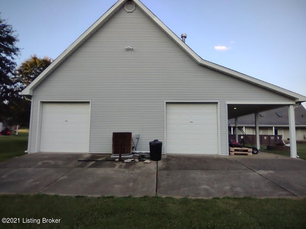 587 West Laurel River Road Shepherdsville, KY 40165 - Photo 59 of 71 Rear of Garage/ outbuilding