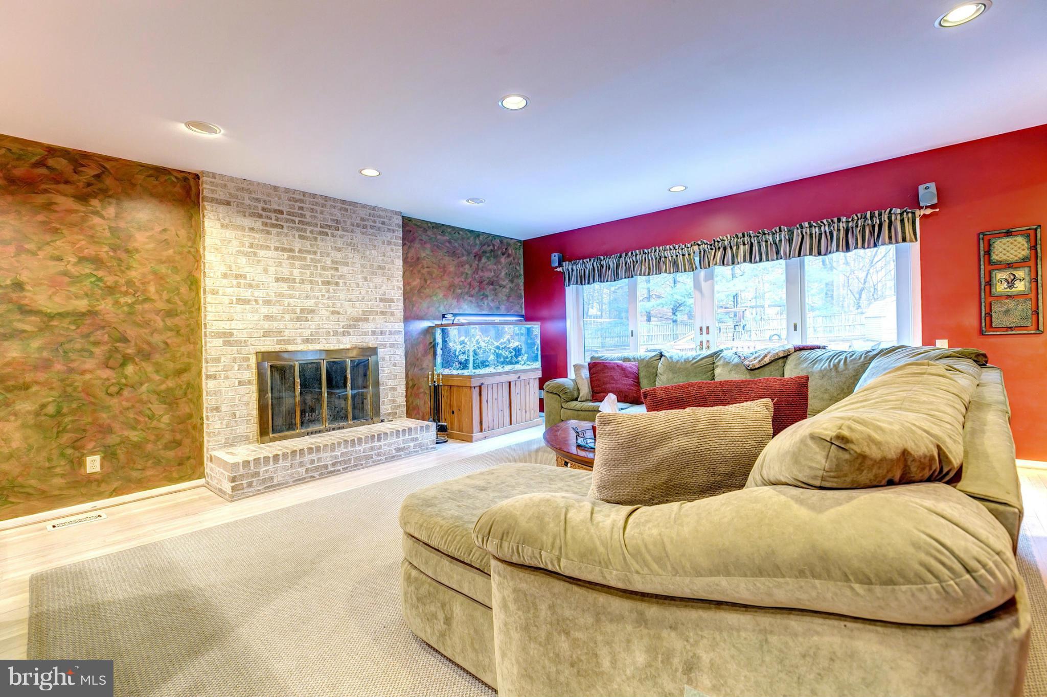 303 Delight Meadows Road Reisterstown, MD 21136 - Photo 12 of 30 Cozy Family Room With Fireplace
