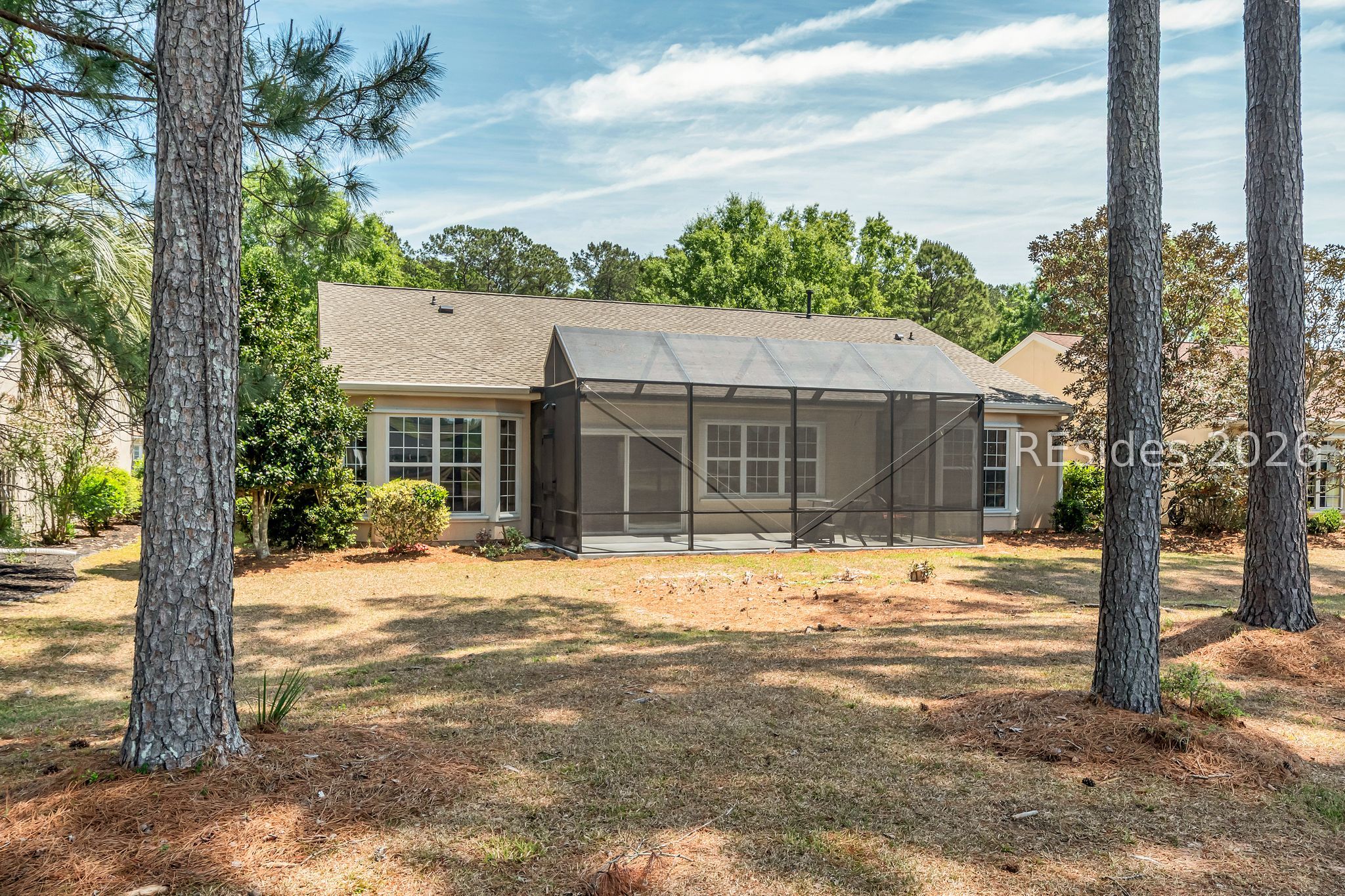 14 Southern Red Road Bluffton, SC 29909 - Photo 34 of 35 Large Backyard area