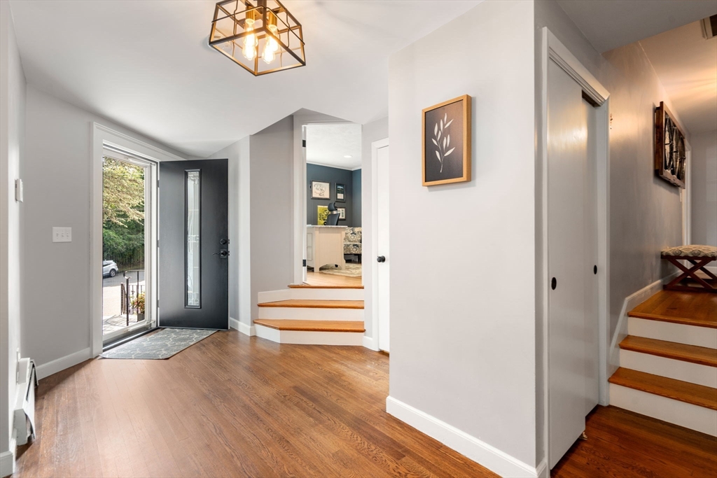 3 Community Road Marblehead, MA 01945 - Photo 12 of 37 a view of entryway with wooden floor and window