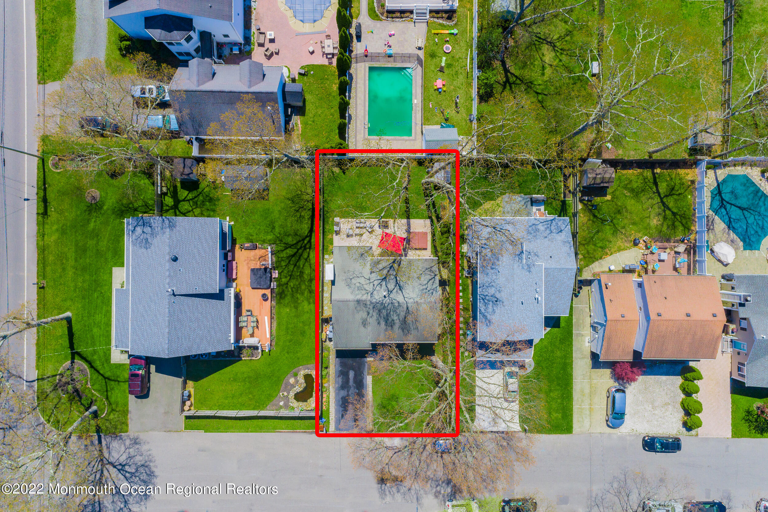 2404 Dunkle Road Point Pleasant, NJ 08742 - Photo 54 of 55 an aerial view of multiple houses with yard