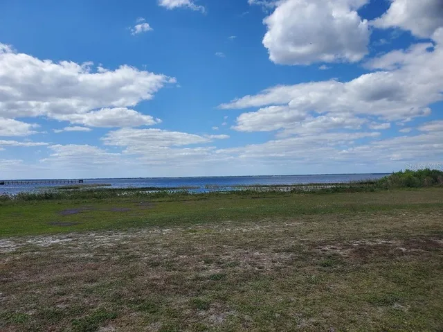 a view of city and ocean