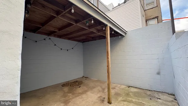 a view of a small room