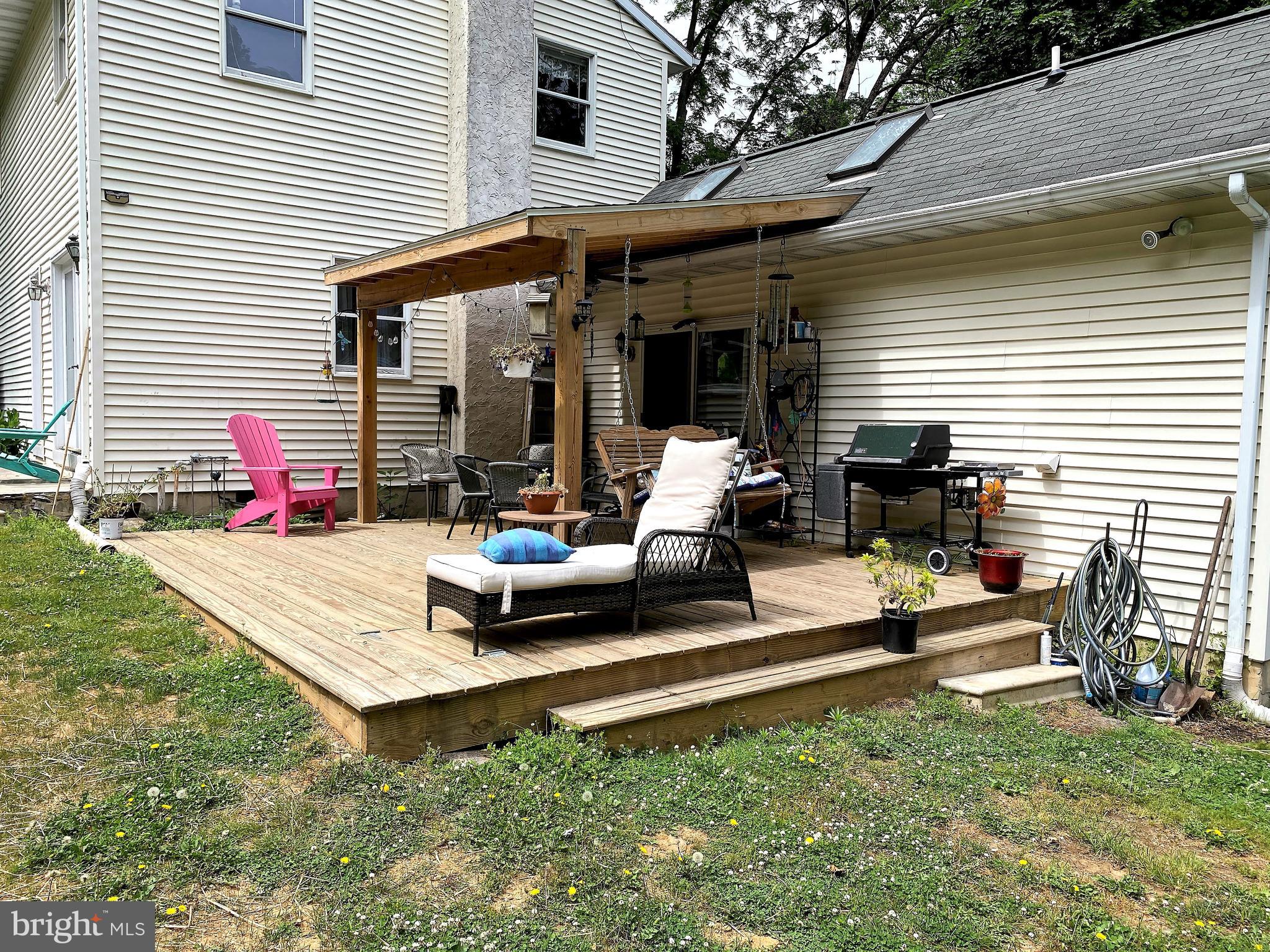 1163 Osborne Road Downingtown, PA 19335 - Photo 71 of 89 In-Law Deck with Roof