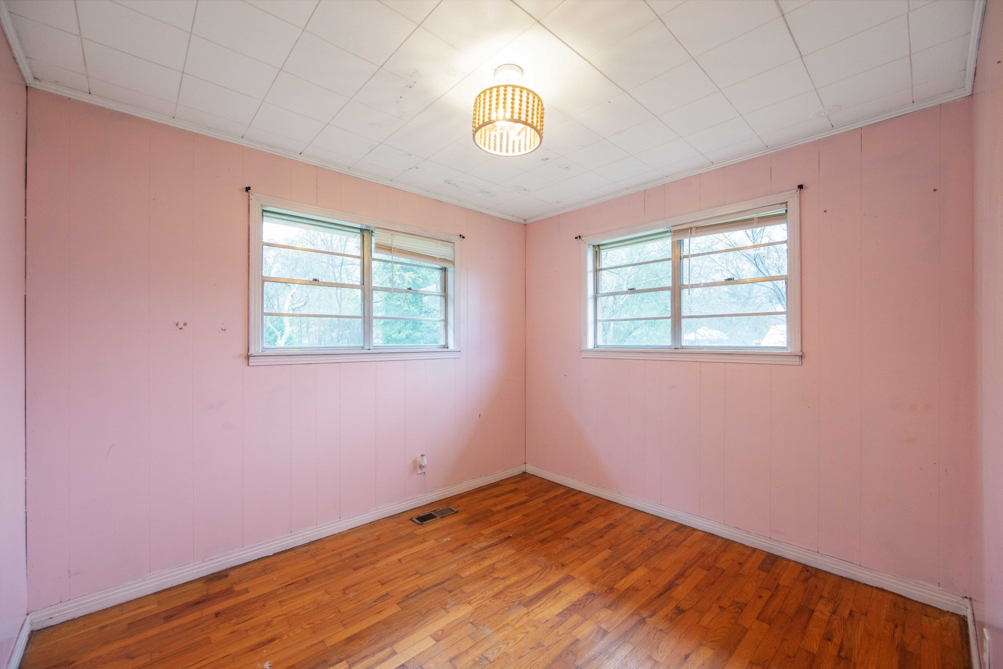 112 Brookside Drive Linden, TN 37096 - Photo 8 of 17 a view of empty room with wooden floor and fan