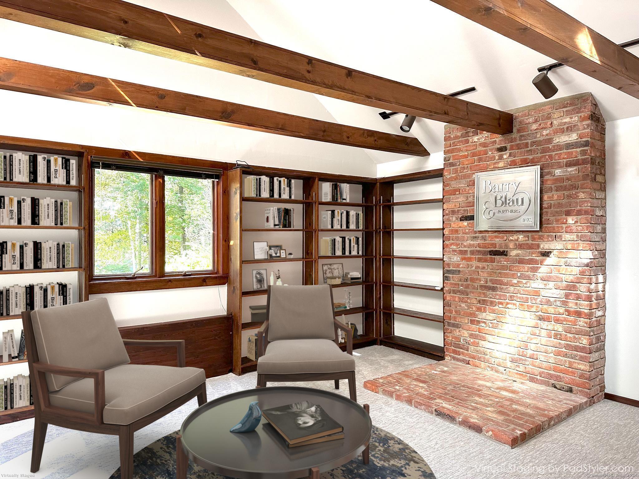 8 Bayberry Ridge Road Westport, CT 06880 - Photo 12 of 40 Virtually staged 1st floor Office/Bedroom