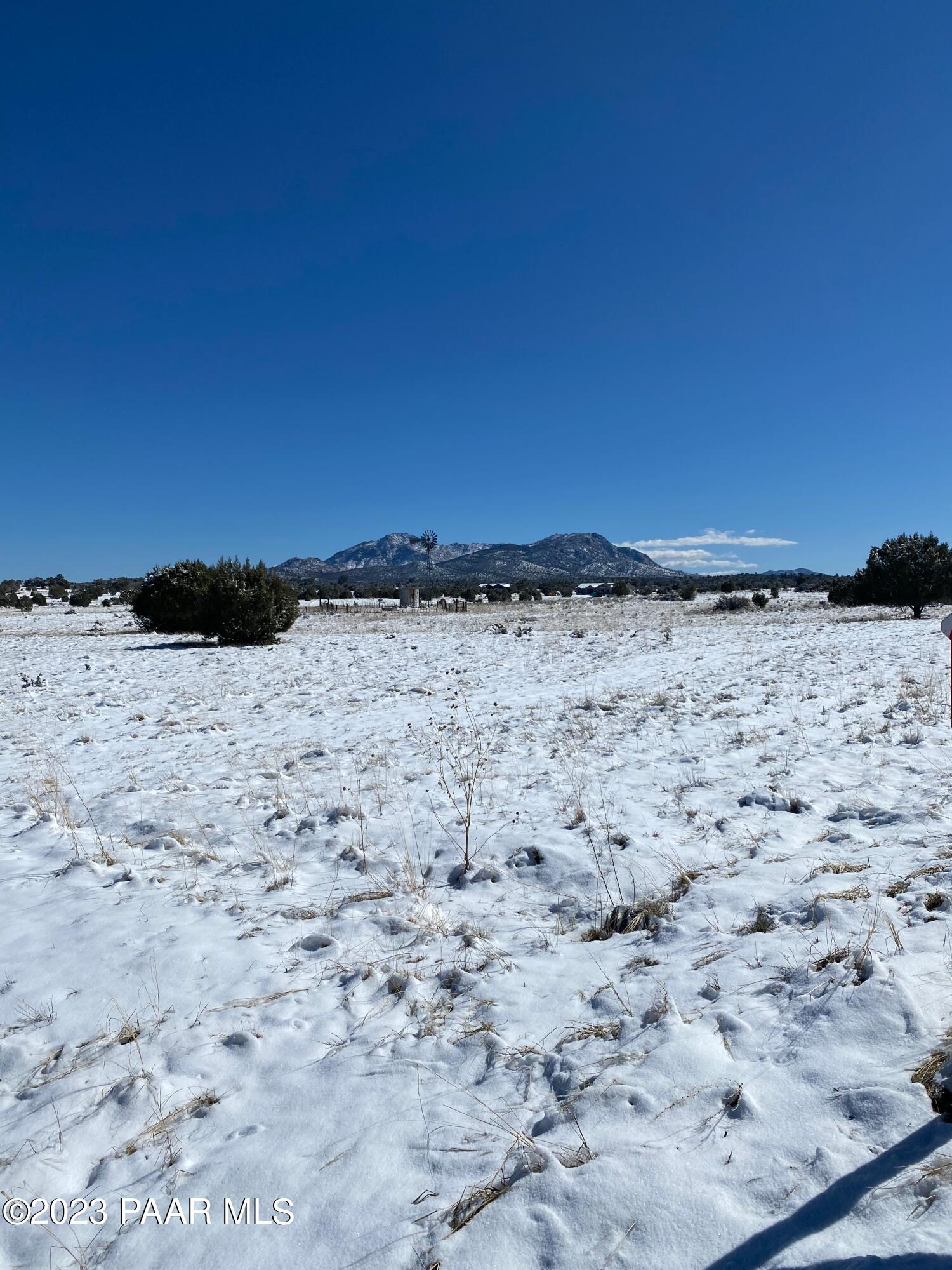 12955 North Puntenney Road Prescott, AZ 86305 - Photo 30 of 36 Snow on Property