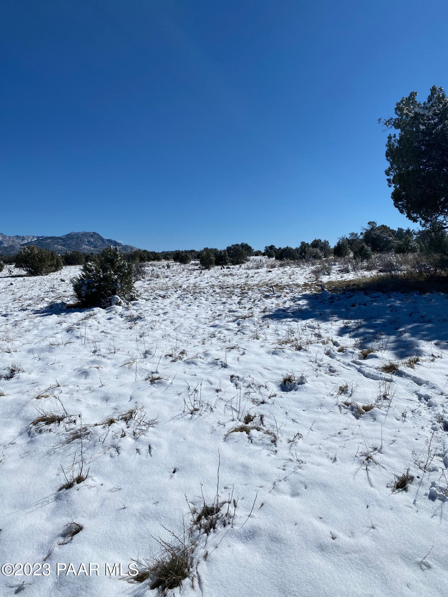 12955 North Puntenney Road Prescott, AZ 86305 - Photo 31 of 36 Snow on Property