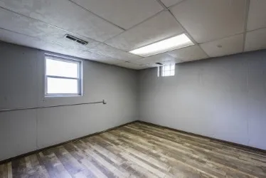 a view of empty room