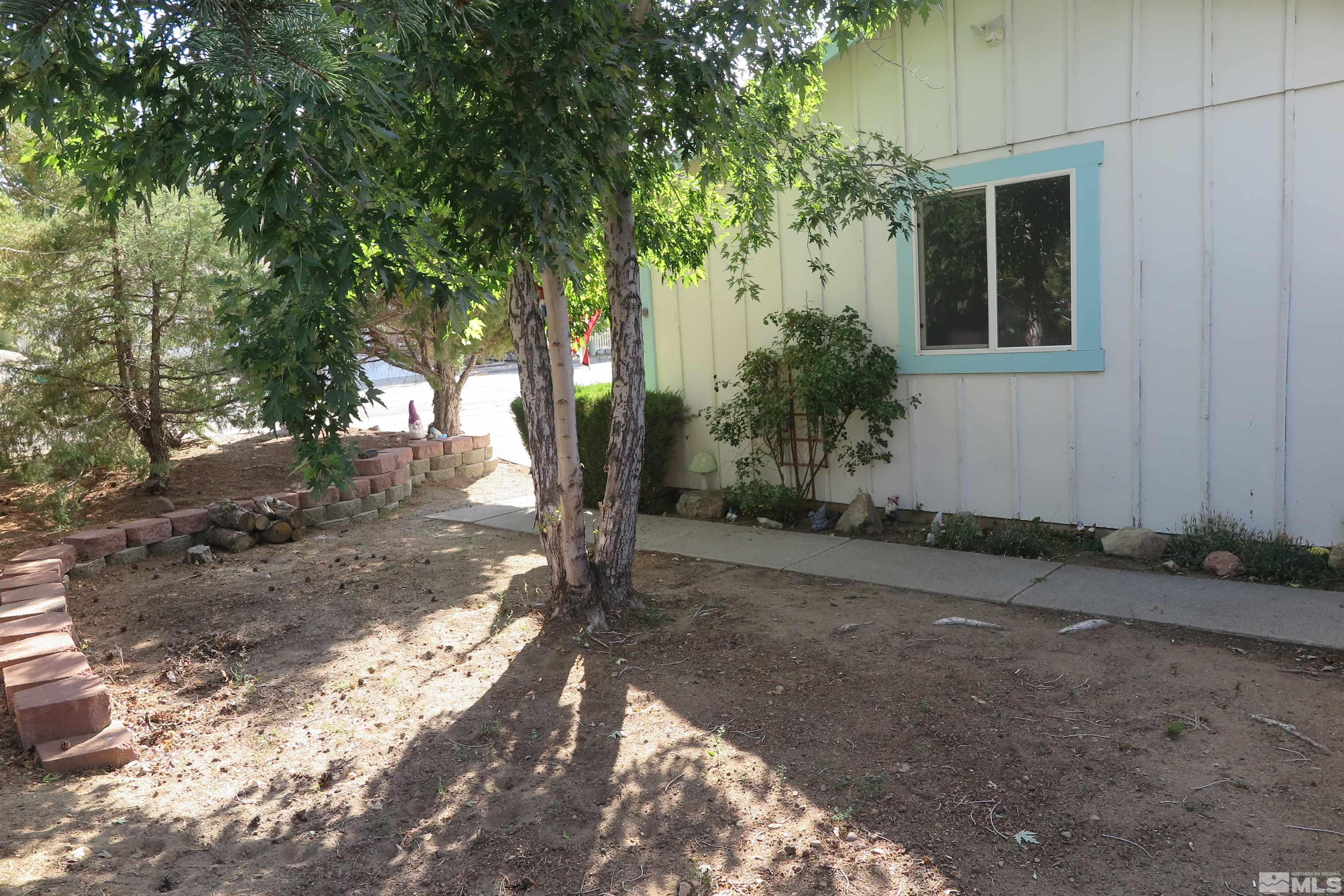 6825 Flower Street Reno, NV 89506 - Photo 10 of 35 a backyard of a house with lots of green space