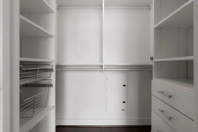 a view of closet