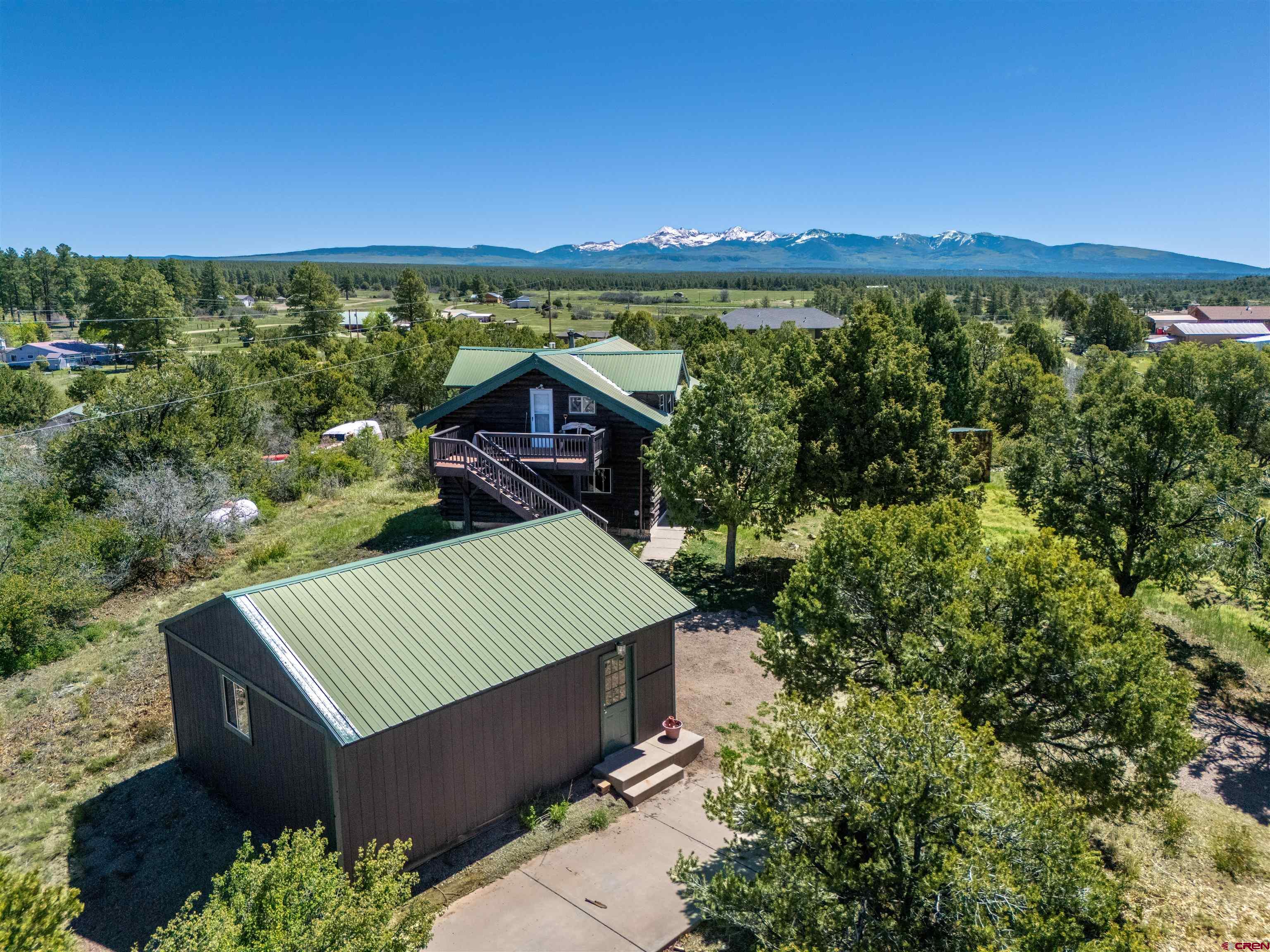 36859 Rd P.2 Mancos, CO 81328 - Photo 27 of 28 a view of a balcony with an outdoor space and seating area