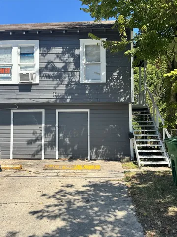 a house view with a outdoor space