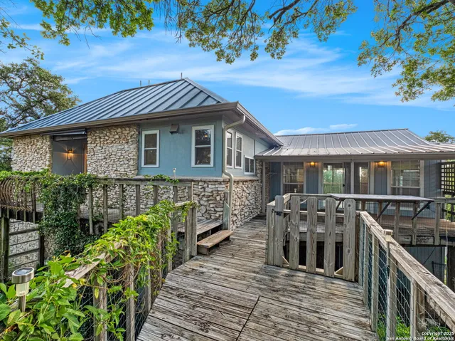 a front view of a house with balcony
