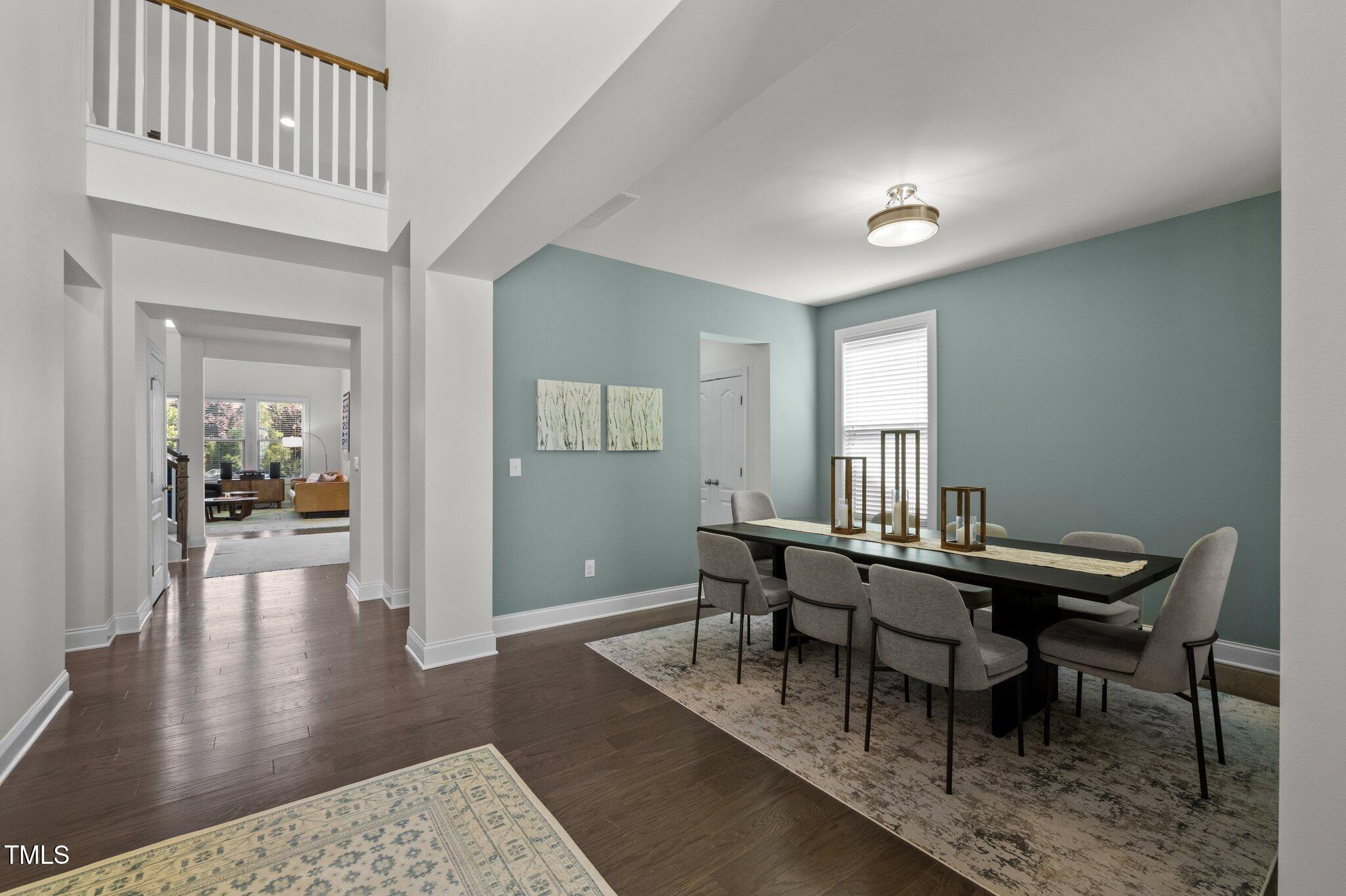 212 Crisp Road Durham, NC 27713 - Photo 2 of 36 a view of a dining room with furniture