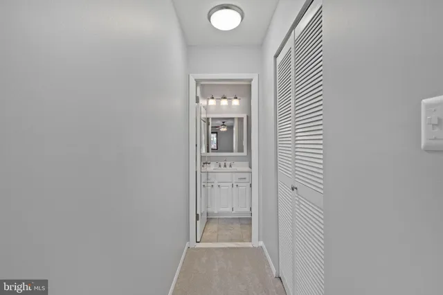 wooden floor in a gallery