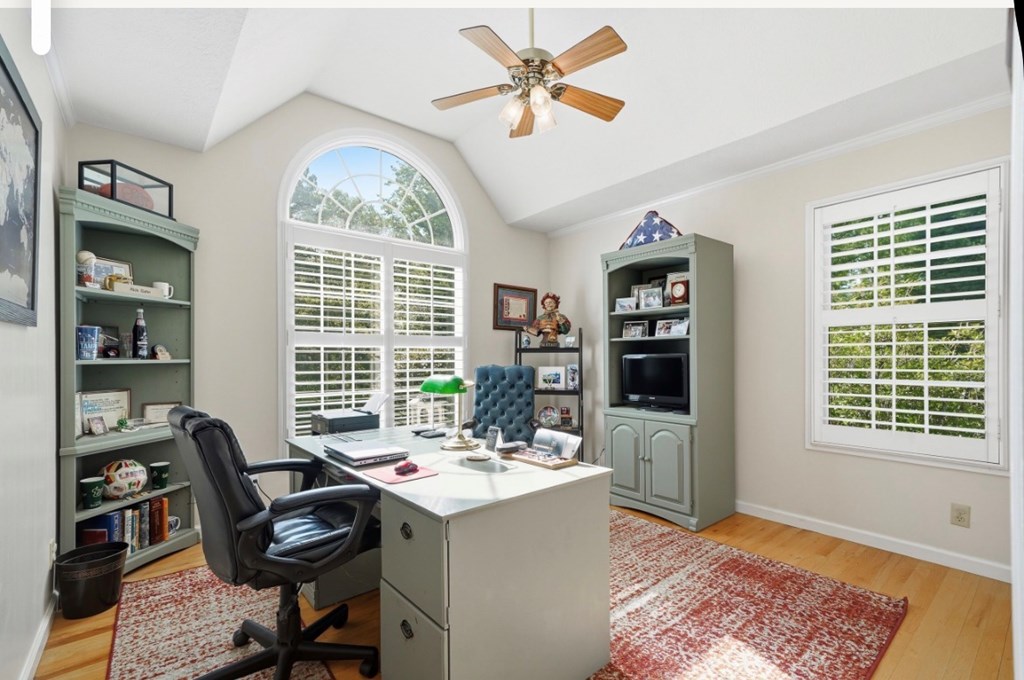 178 Windy Valley Lane Blue Ridge, GA 30513 - Photo 12 of 37 a view of a workspace with furniture and a window