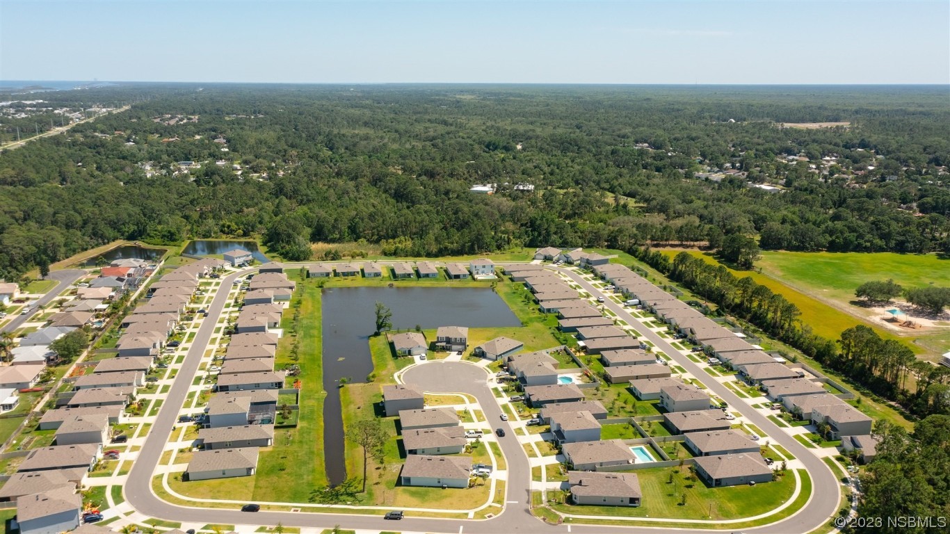 302 Sunset View Drive Edgewater, FL 32141 - Photo 41 of 45 an aerial view of residential houses with outdoor space