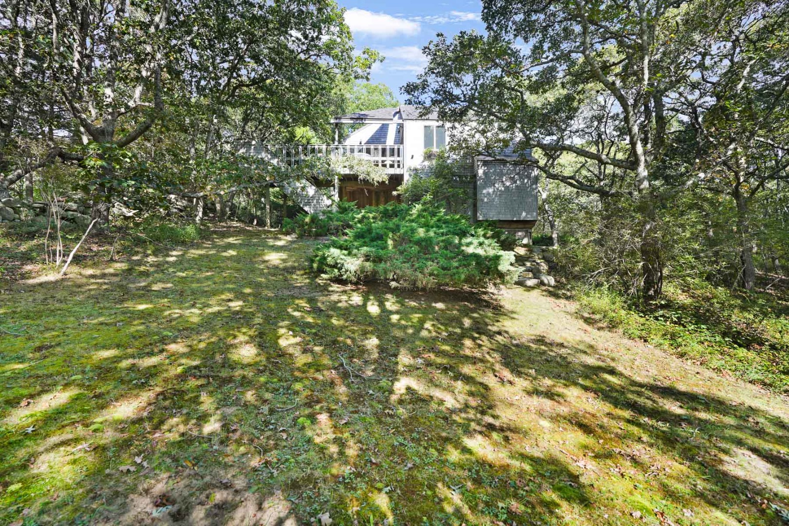 25 Fulling Mill Road Chilmark, MA 02535 - Photo 3 of 31 a view of a house with a yard