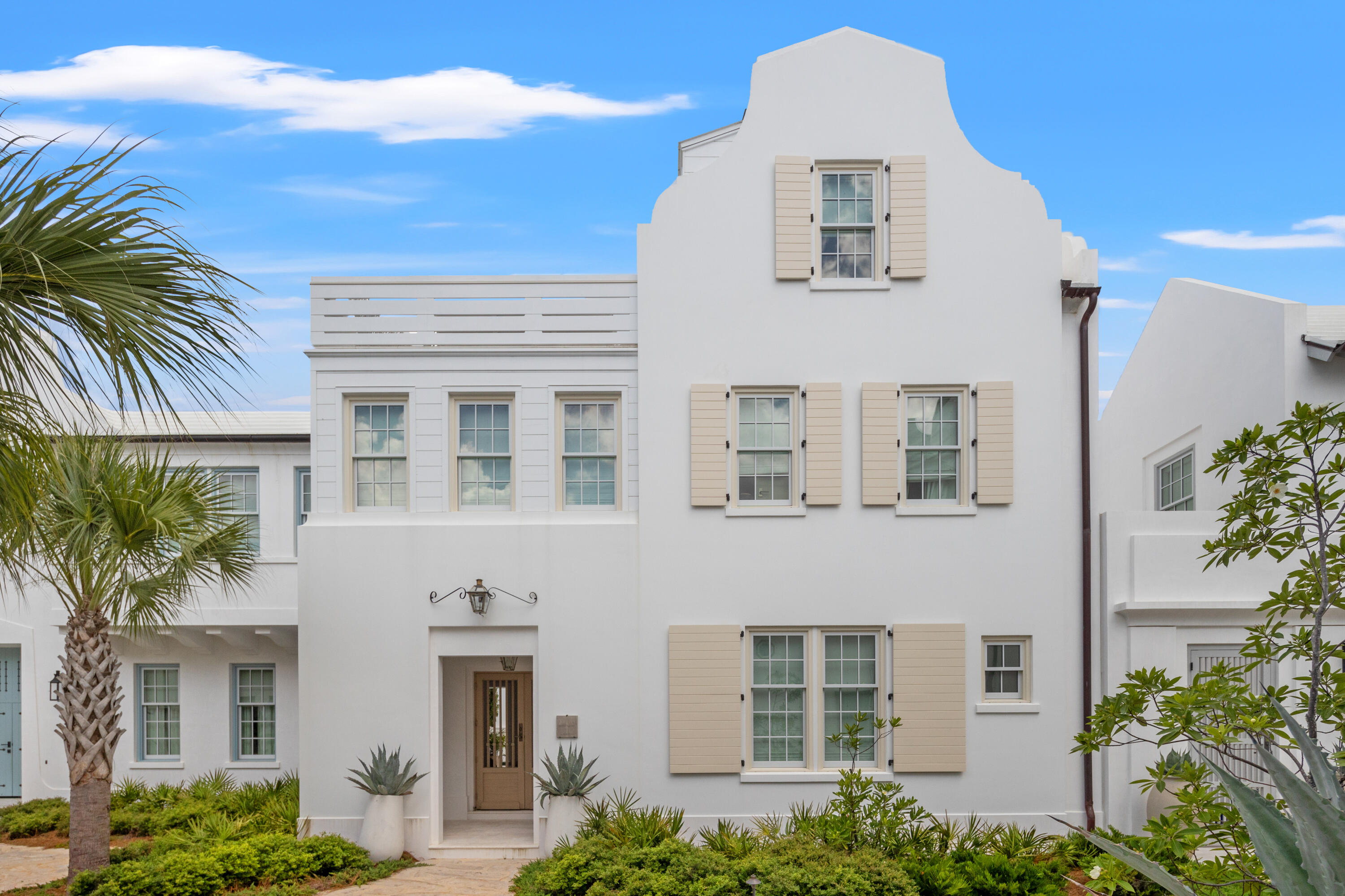 front view of a house