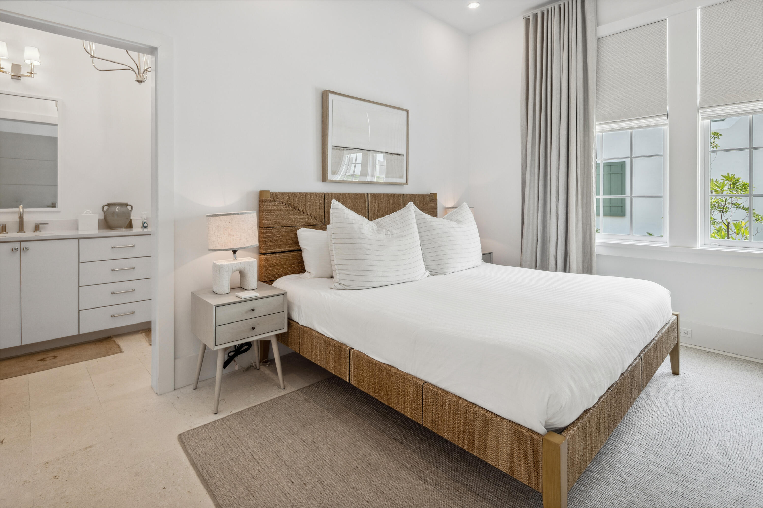 40 Silver Sea Ct Inlet Beach, Unit AA4 Inlet Beach, FL 32461 - Photo 25 of 56 a bedroom with a bed and window