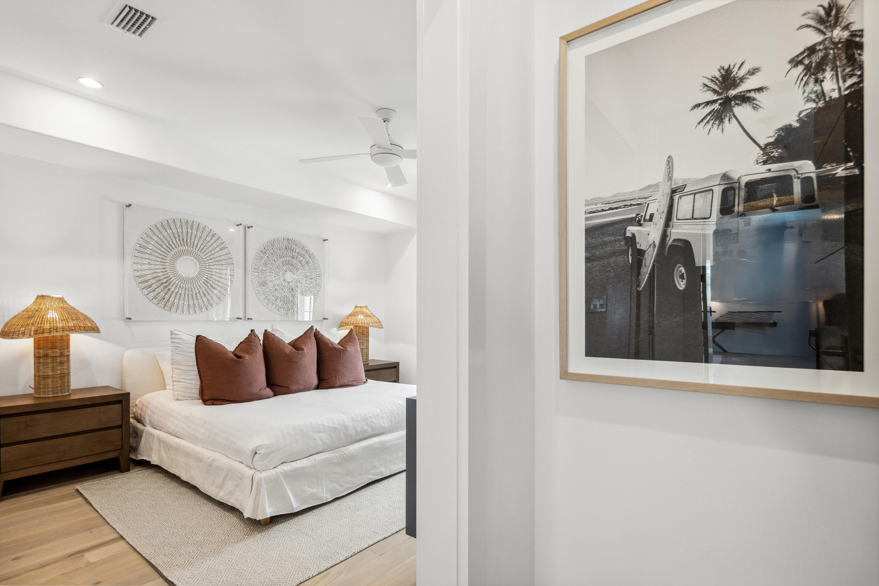 40 Silver Sea Ct Inlet Beach, Unit AA4 Inlet Beach, FL 32461 - Photo 34 of 56 a bedroom with a bed and a couch