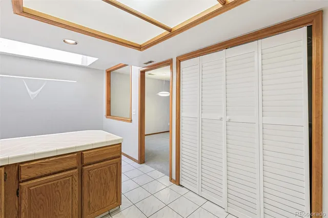 a bathroom with a sink and a shower