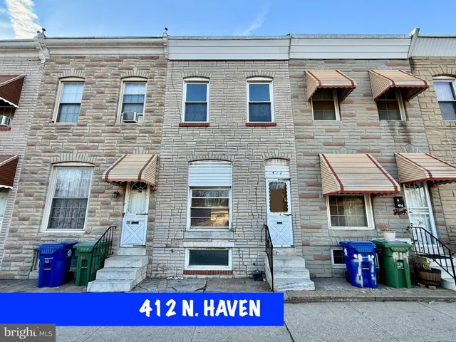 $85,000 | 412 North Haven Street, Baltimore, MD 21224