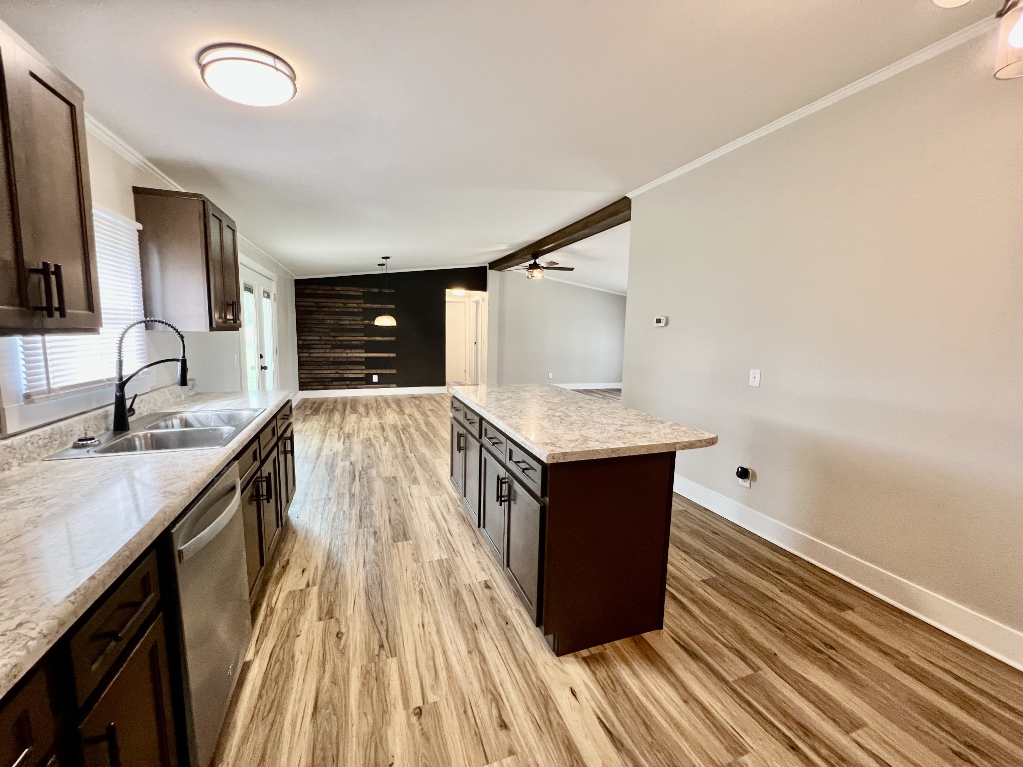 114 Barber Road Unionville, TN 37180 - Photo 11 of 36 a spacious bathroom with a granite countertop sink toilet and a mirror