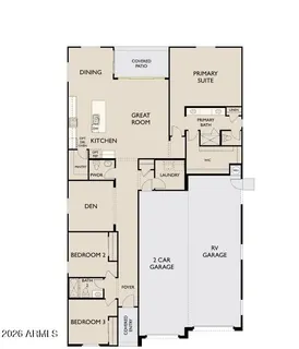 a view of a field with outside space