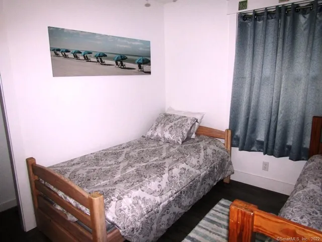 a view of a backyard with a garden