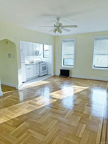 a view of a kitchen with a sink